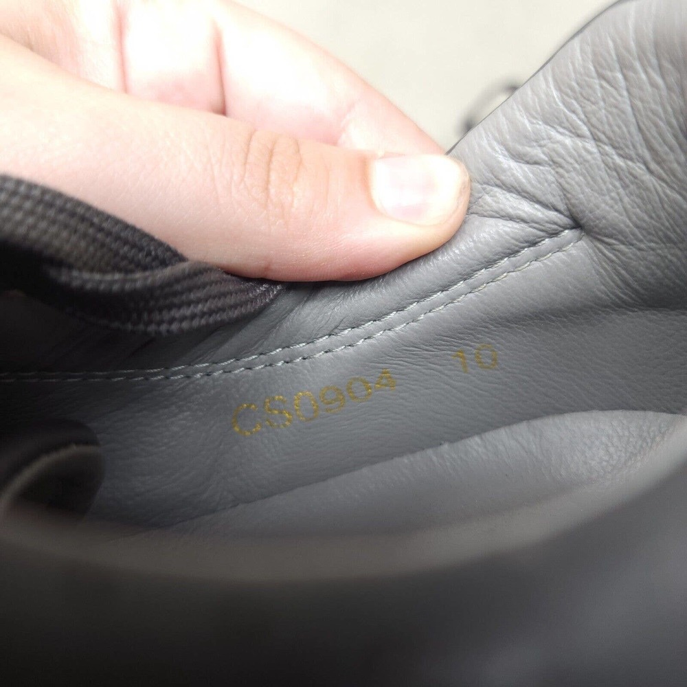 Dolce Gabbana Mens Sneakers CS0904 Gray Suede Leather Casual Trainers Shoes 10 - Picture 10 of 11